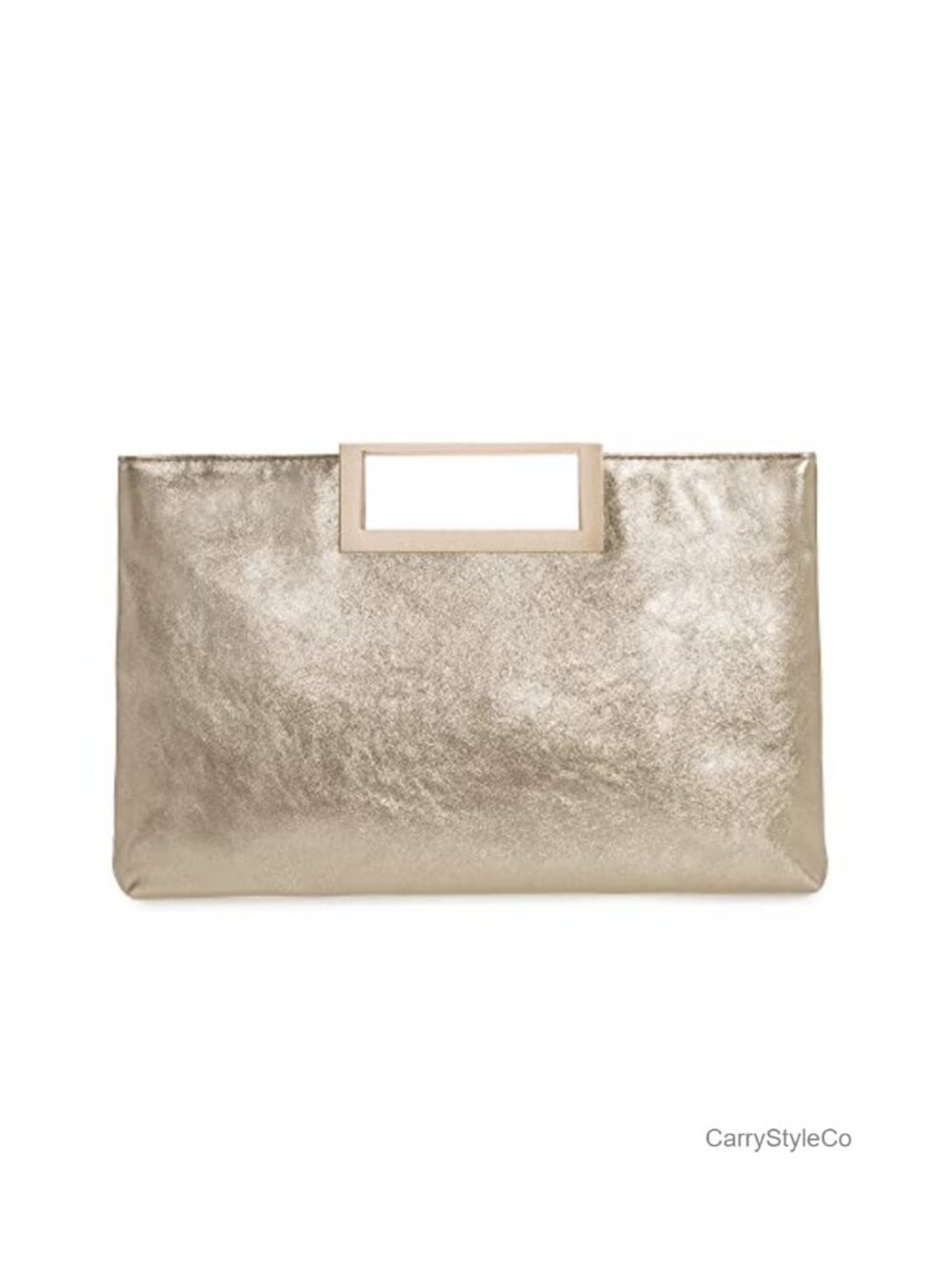 Stylish PU Leather Clutch Handbag Convertible Evening Purse